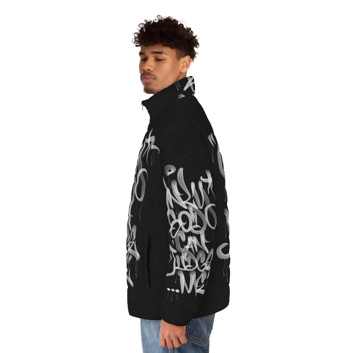 2Pac Inspired "Only God Can Judge Me" Puffer Jacket