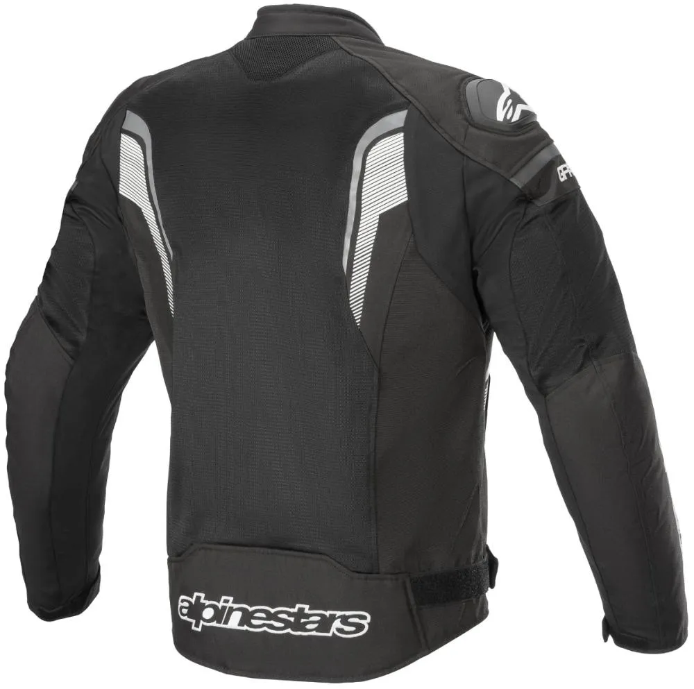 Alpinestars Men’s T-GP Plus R v3 Airflow Black, Grey and White Textile Jacket