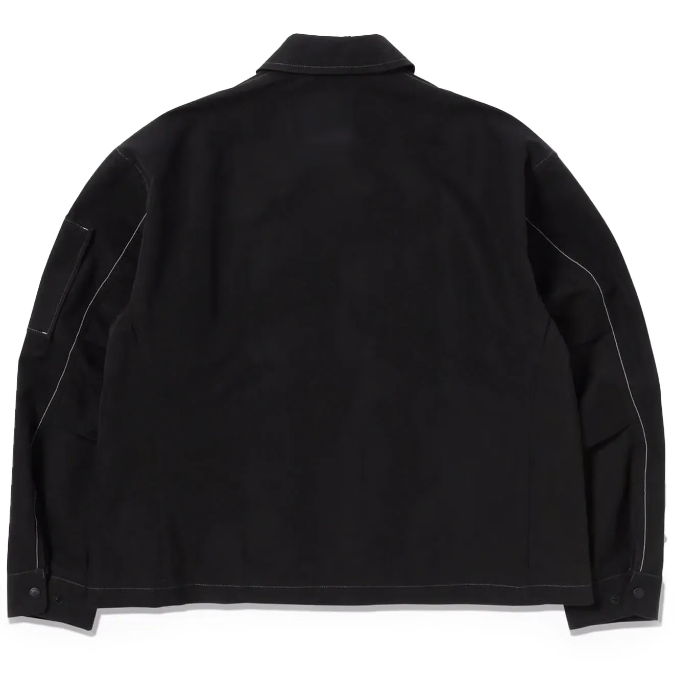 And Wander C/PE Twill Field Jacket Black