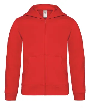 BC Hooded full-zip /kids | Red