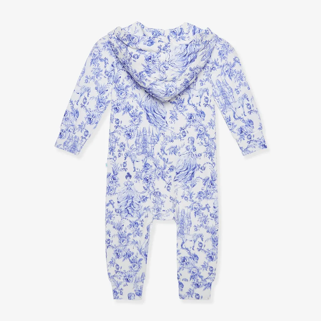 Briar French Terry Hooded Ruffle Romper