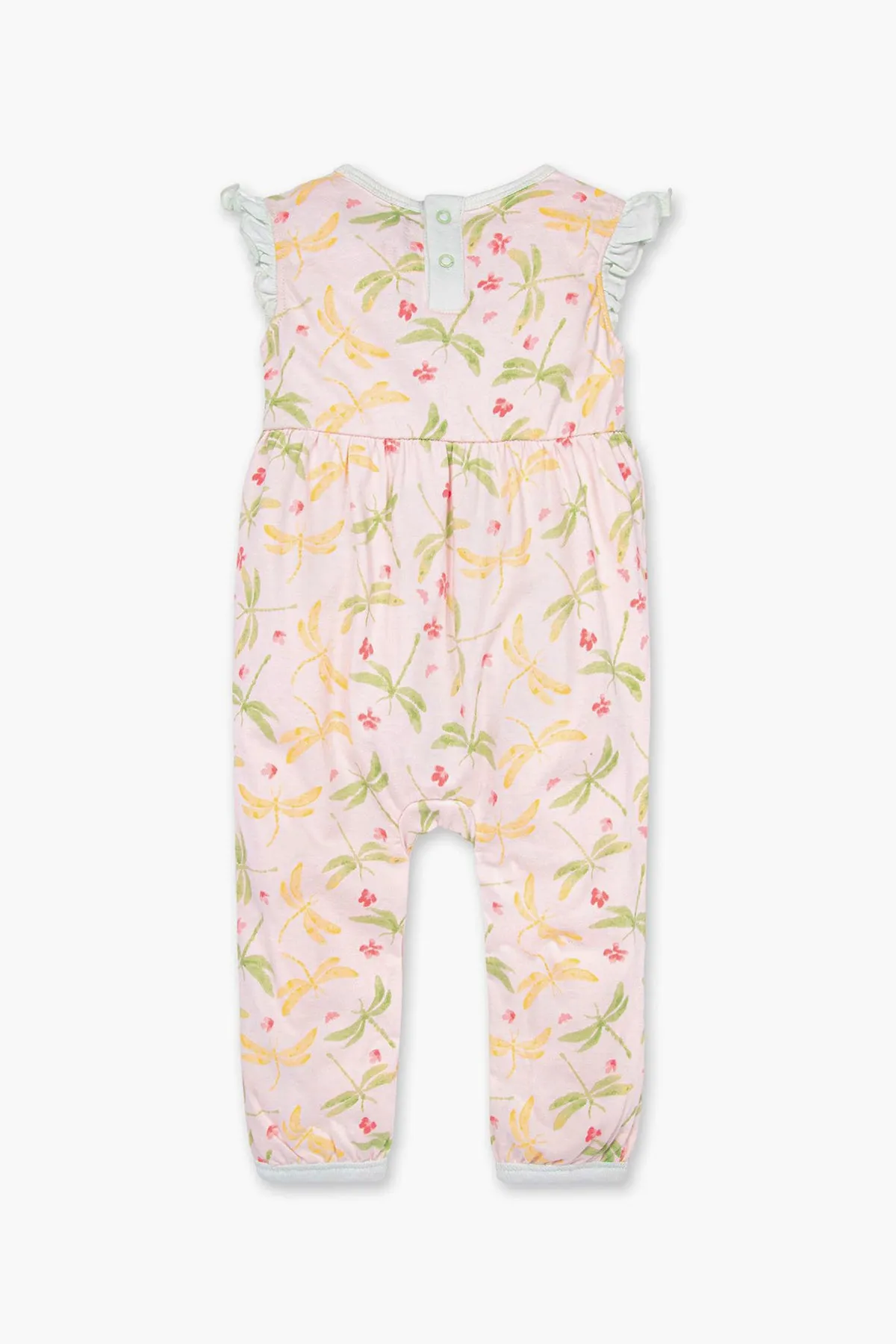 Burt's Bees Dragonfly Baby Girls Jumpsuit