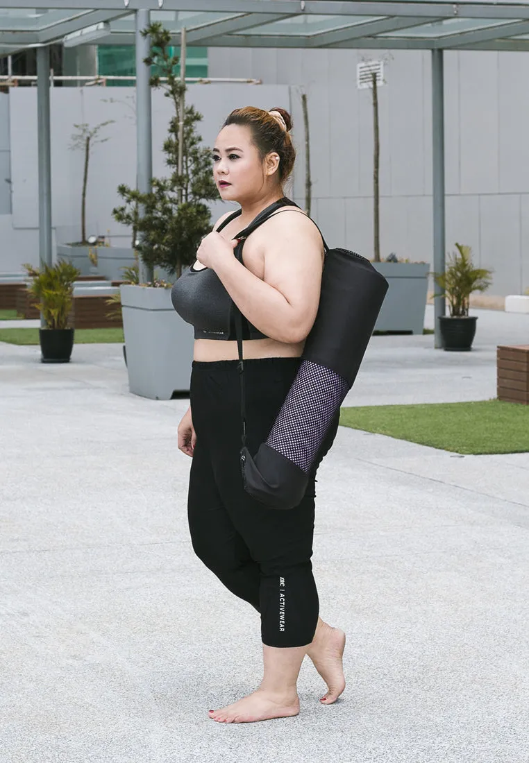 Cathera Capri Active Wear Pants - Black