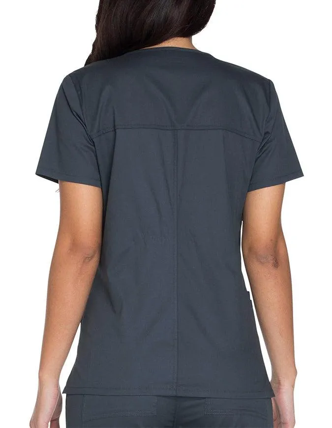 Cherokee Workwear Core Stretch Women's V-neck Basic Scrub Top