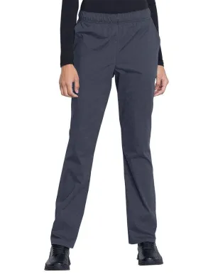 Cherokee Workwear Professionals Women's Natural Rise Tapered Leg Drawstring Tall Pant