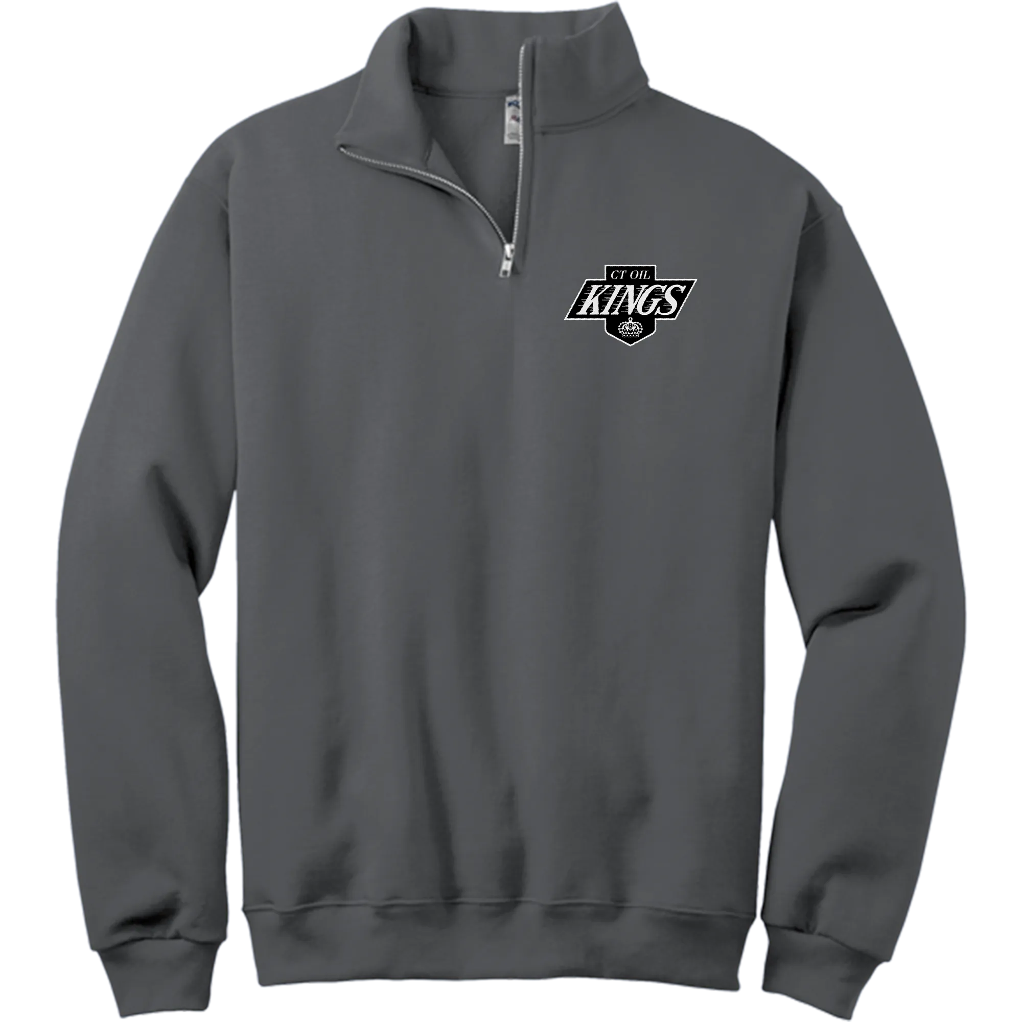 CT Oil Kings NuBlend 1/4-Zip Cadet Collar Sweatshirt