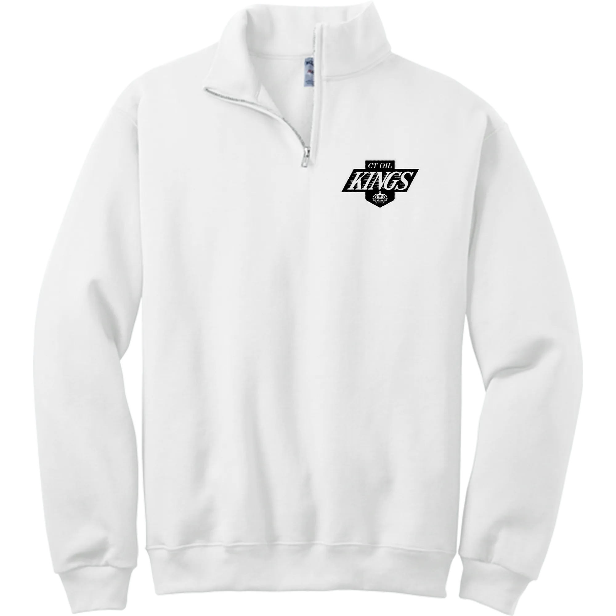 CT Oil Kings NuBlend 1/4-Zip Cadet Collar Sweatshirt