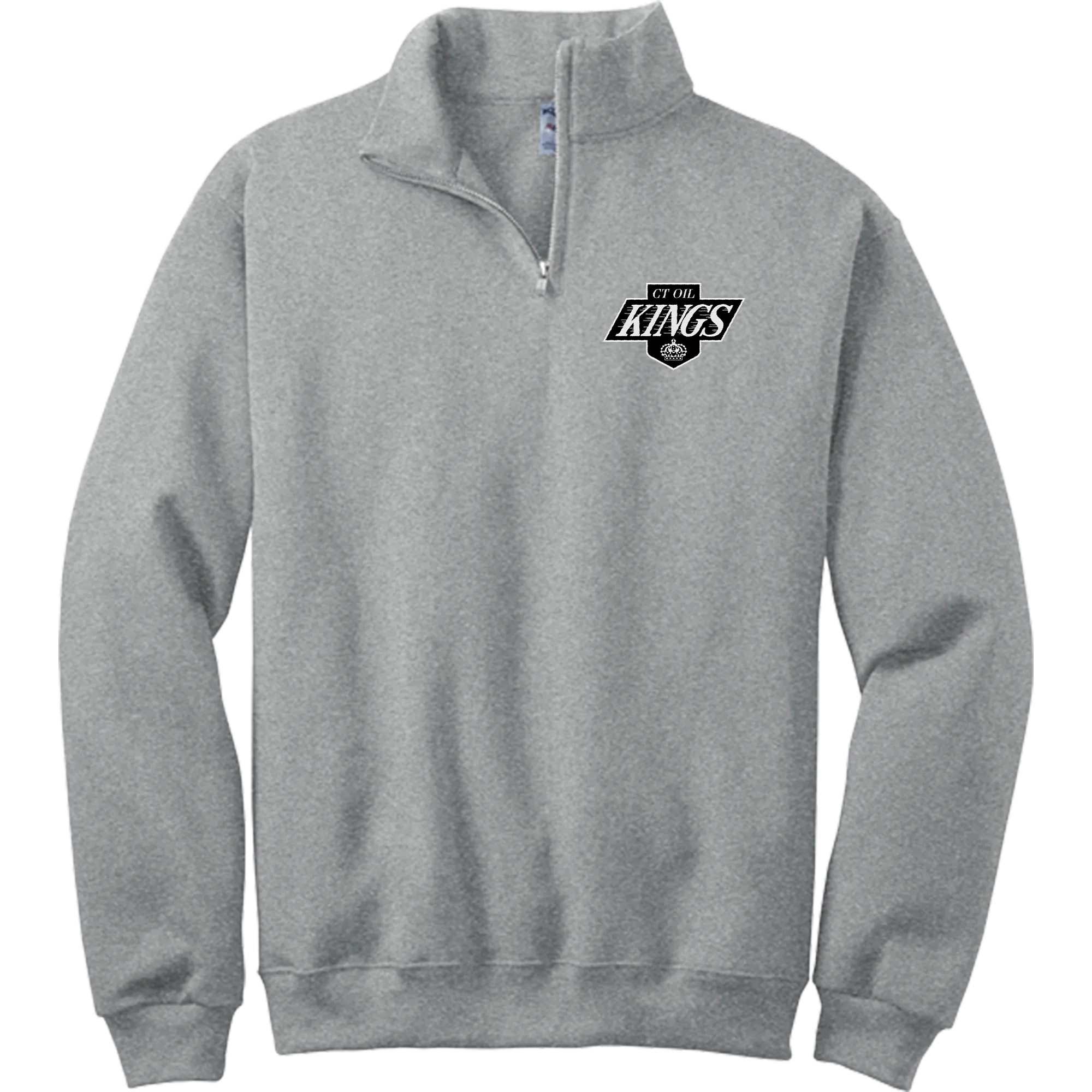 CT Oil Kings NuBlend 1/4-Zip Cadet Collar Sweatshirt