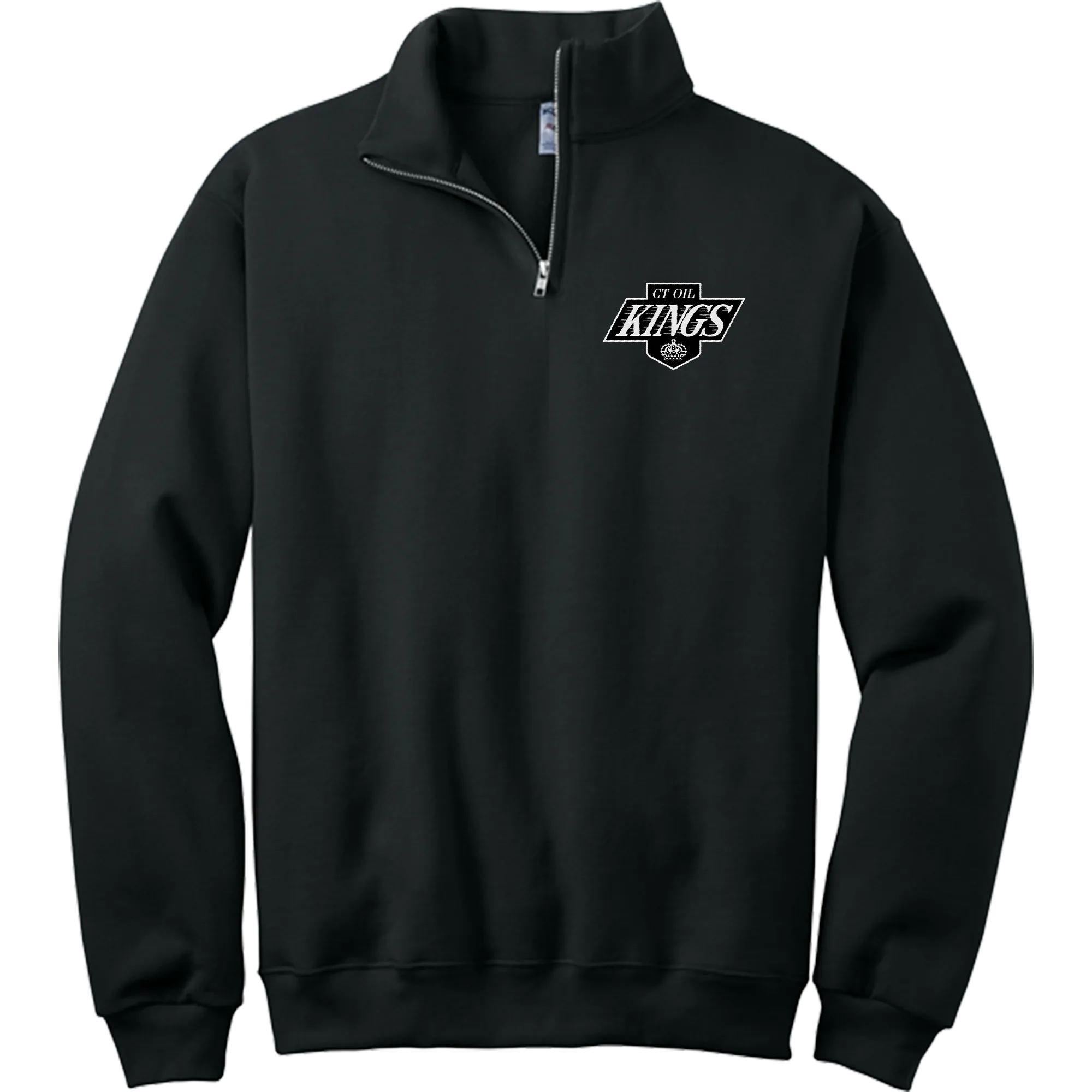 CT Oil Kings NuBlend 1/4-Zip Cadet Collar Sweatshirt