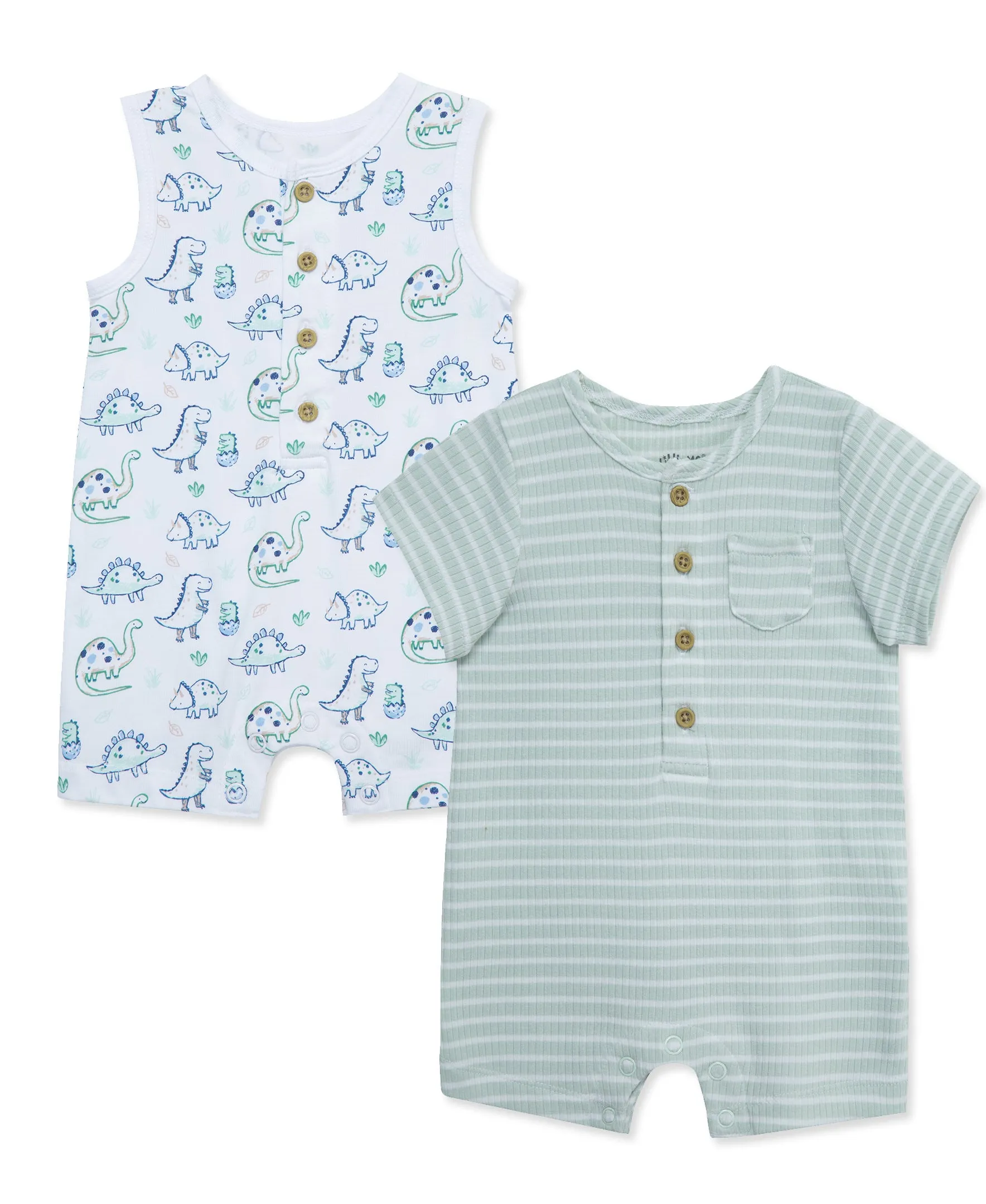 Dino Rompers (2-Pack)