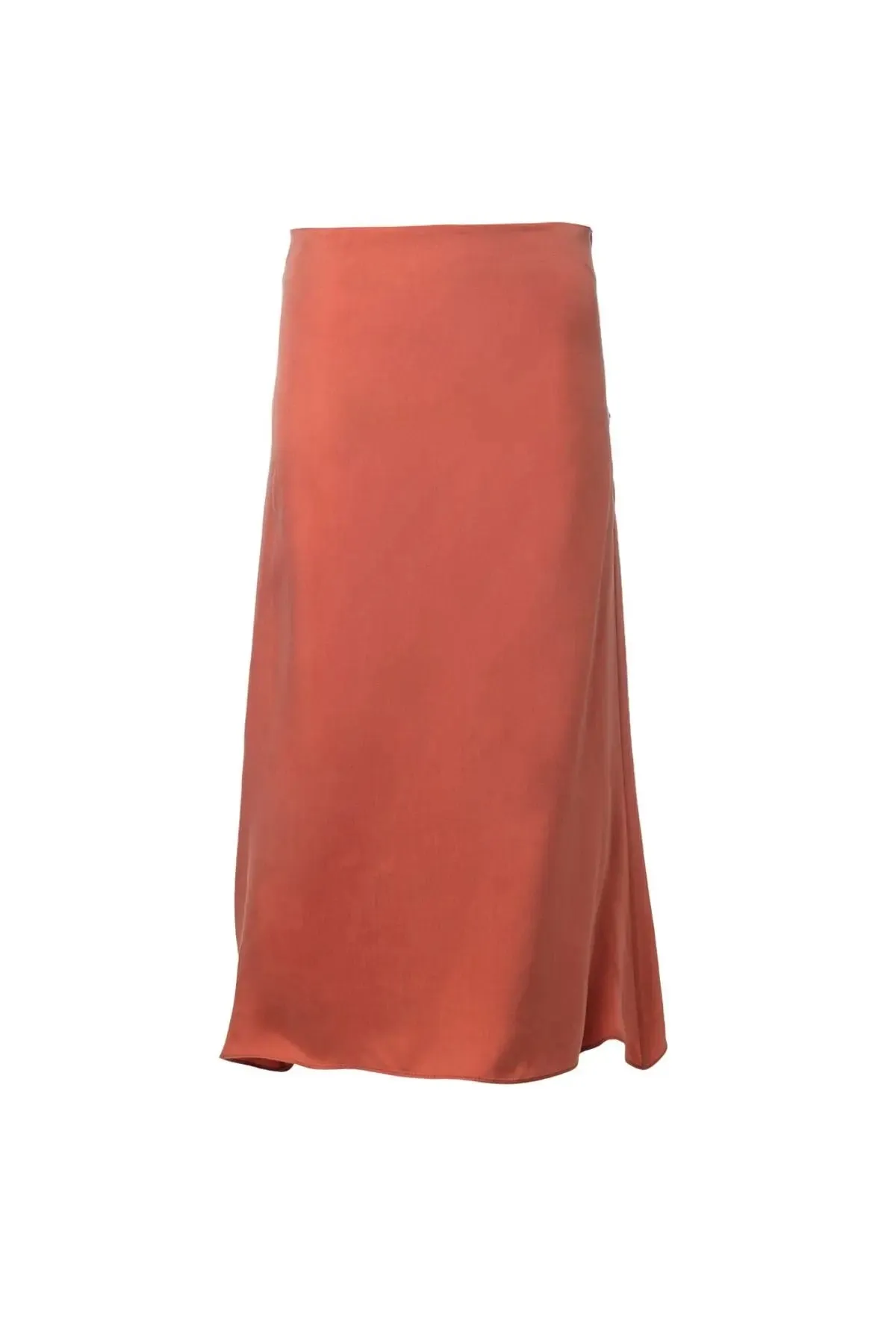 Dusty Rose Cupro Women's Skirt