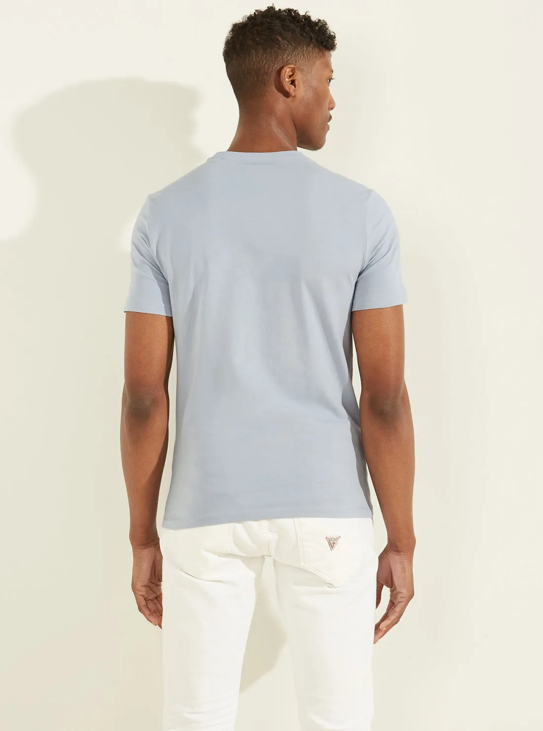 Eco Pale Blue Point Logo T-Shirt