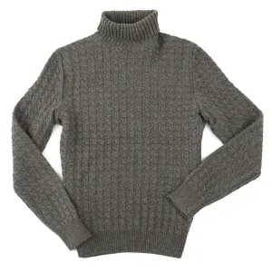 Fedeli Patterned Knit Cashmere Sweater