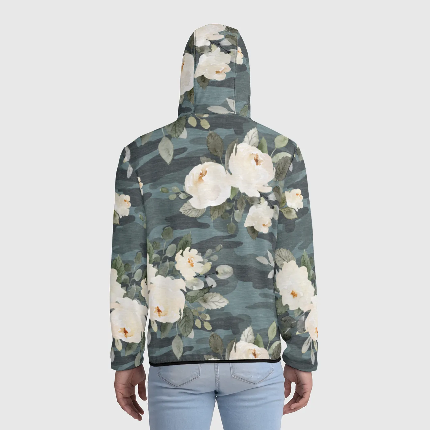 Floral Camo Windbreaker