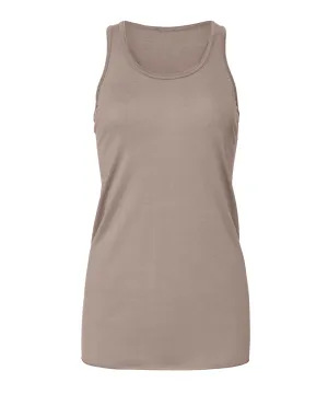 Flowy racerback tank top | Pebble Brown