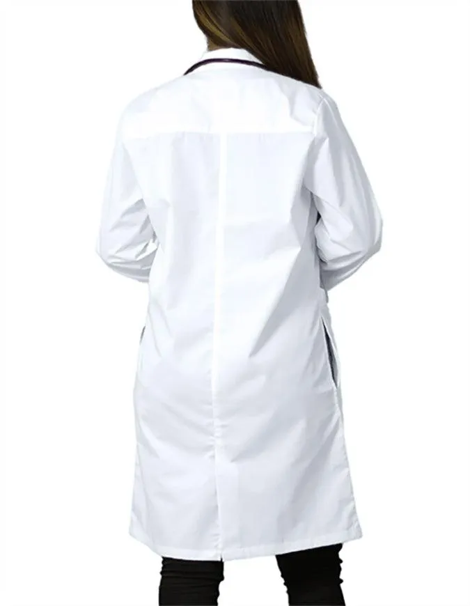 Heedfit Unisex Multi Pockets Premium White Lab Coat