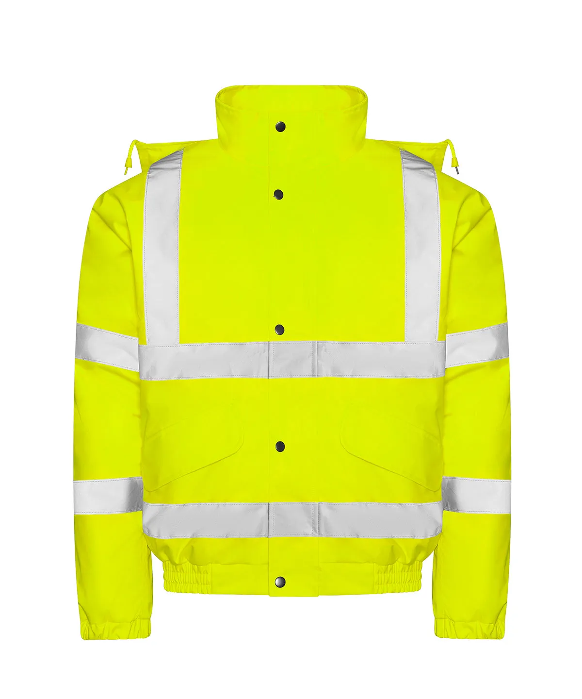 High visibility bomber jacket | HV Yellow