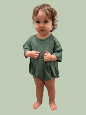 Juniper | Short Sleeve Bubble Romper