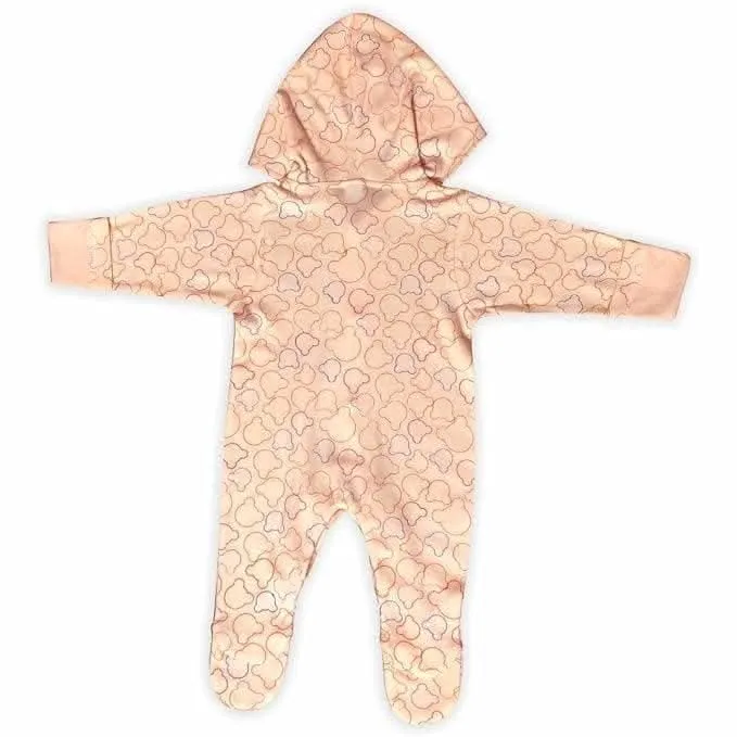 KIDS & BEBS® New Born Baby Romper baby suits for baby boy and baby girls ( peach , 9 - 12 months )