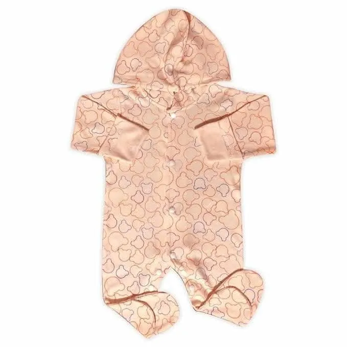 KIDS & BEBS® New Born Baby Romper baby suits for baby boy and baby girls ( peach , 9 - 12 months )