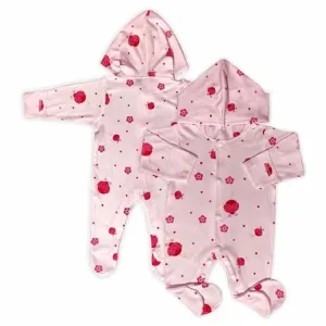 KIDS & BEBS® New Born Baby Romper baby suits for baby boy and baby girls ( pink , 6 - 9 months )