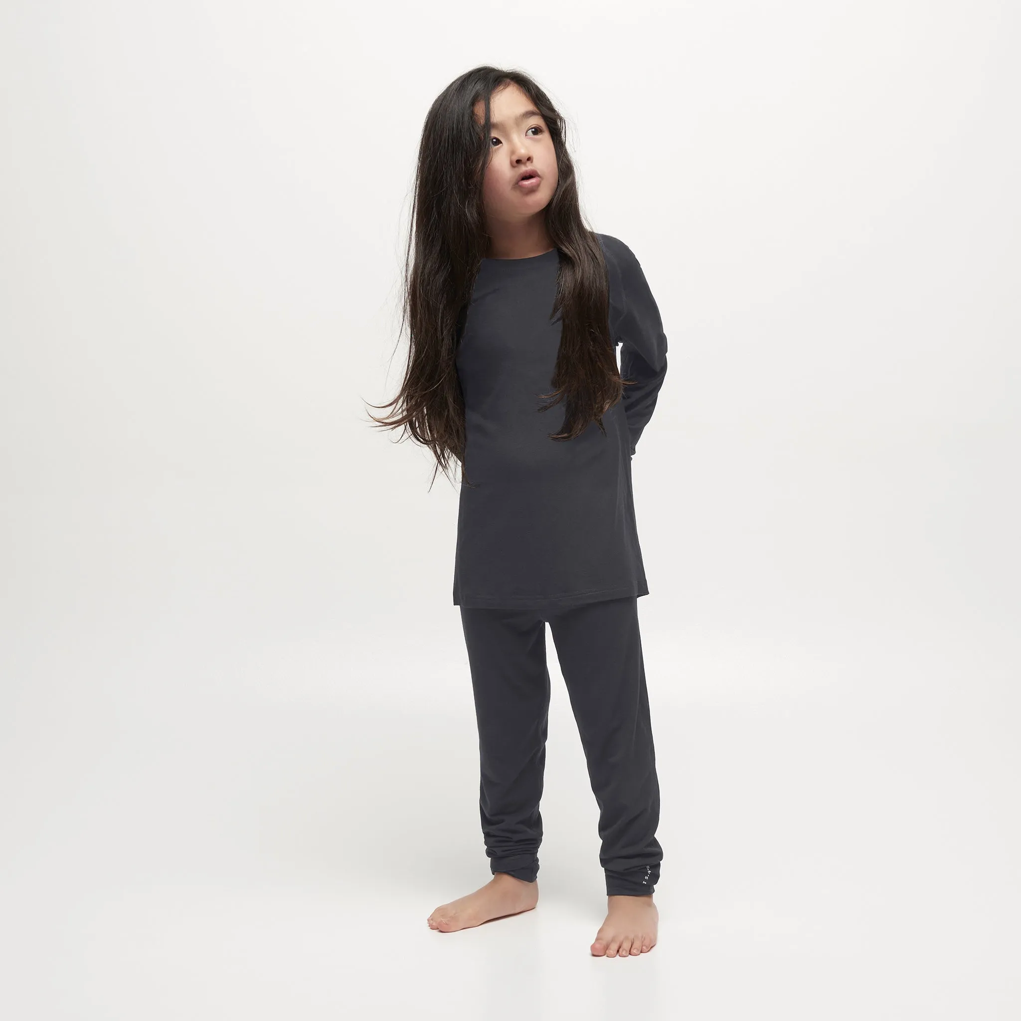 Kids Core Midweight Raglan Base Layer