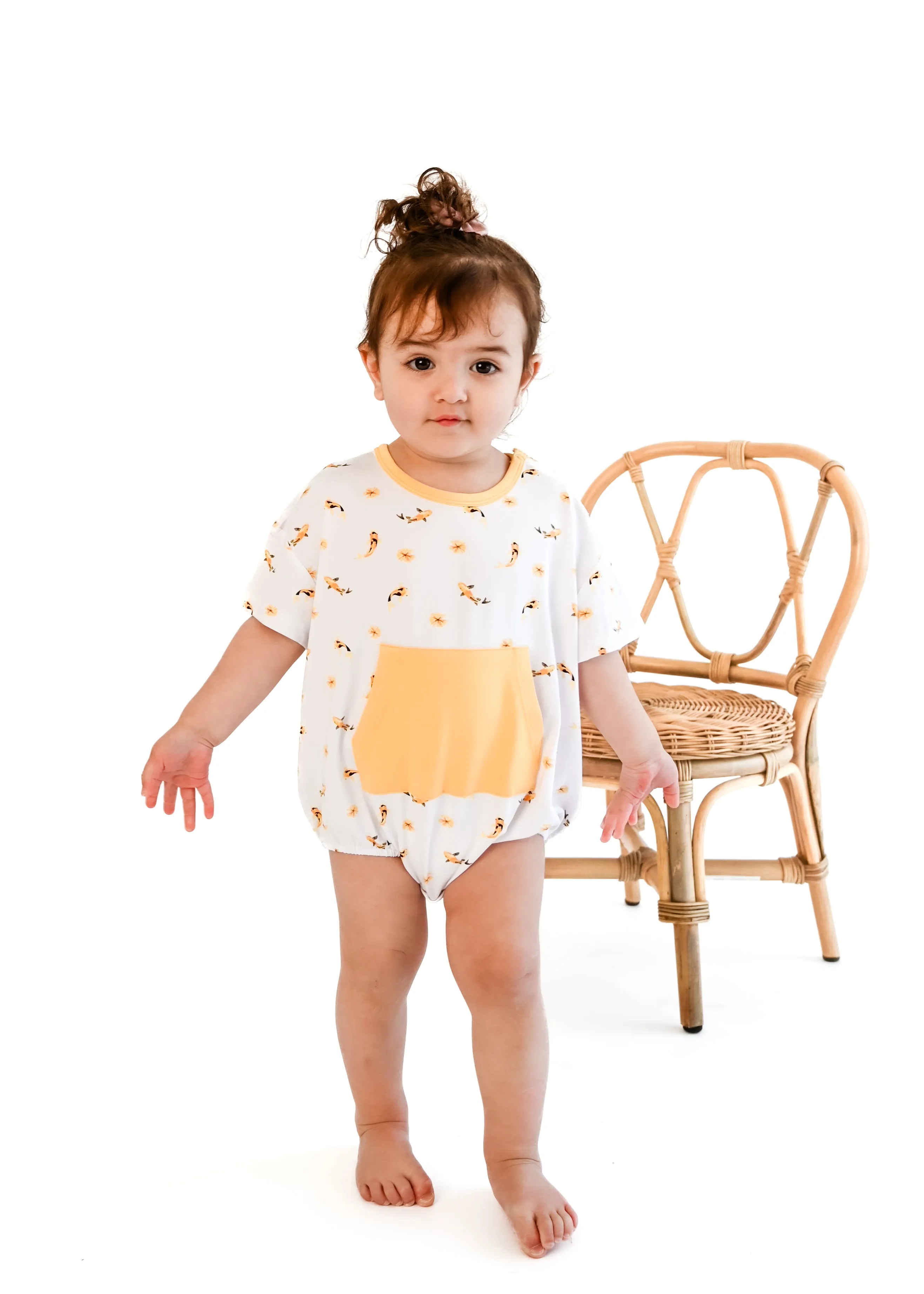 Koi | Short Sleeve Bubble Romper