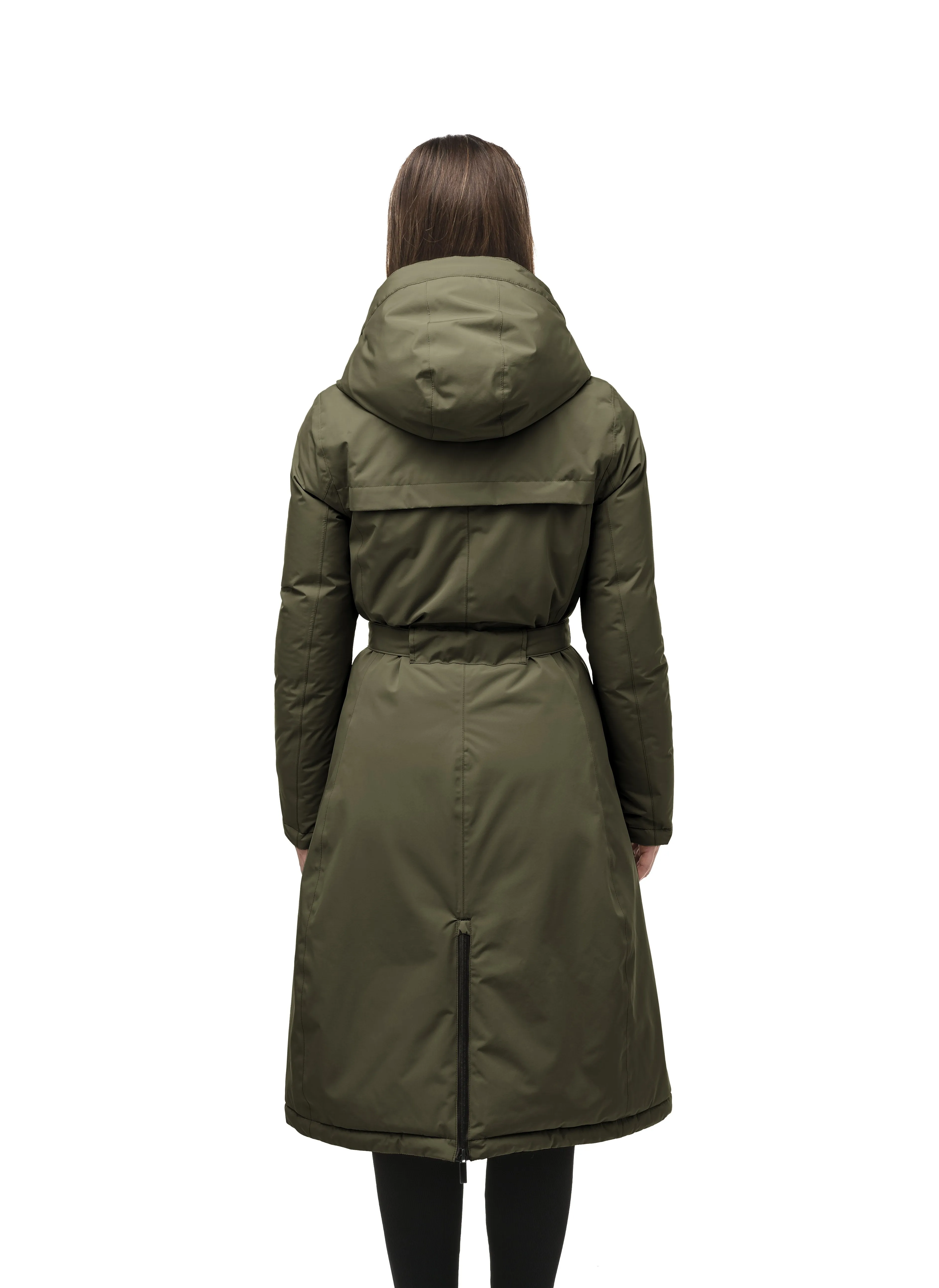 Lara Women's Belted Parka