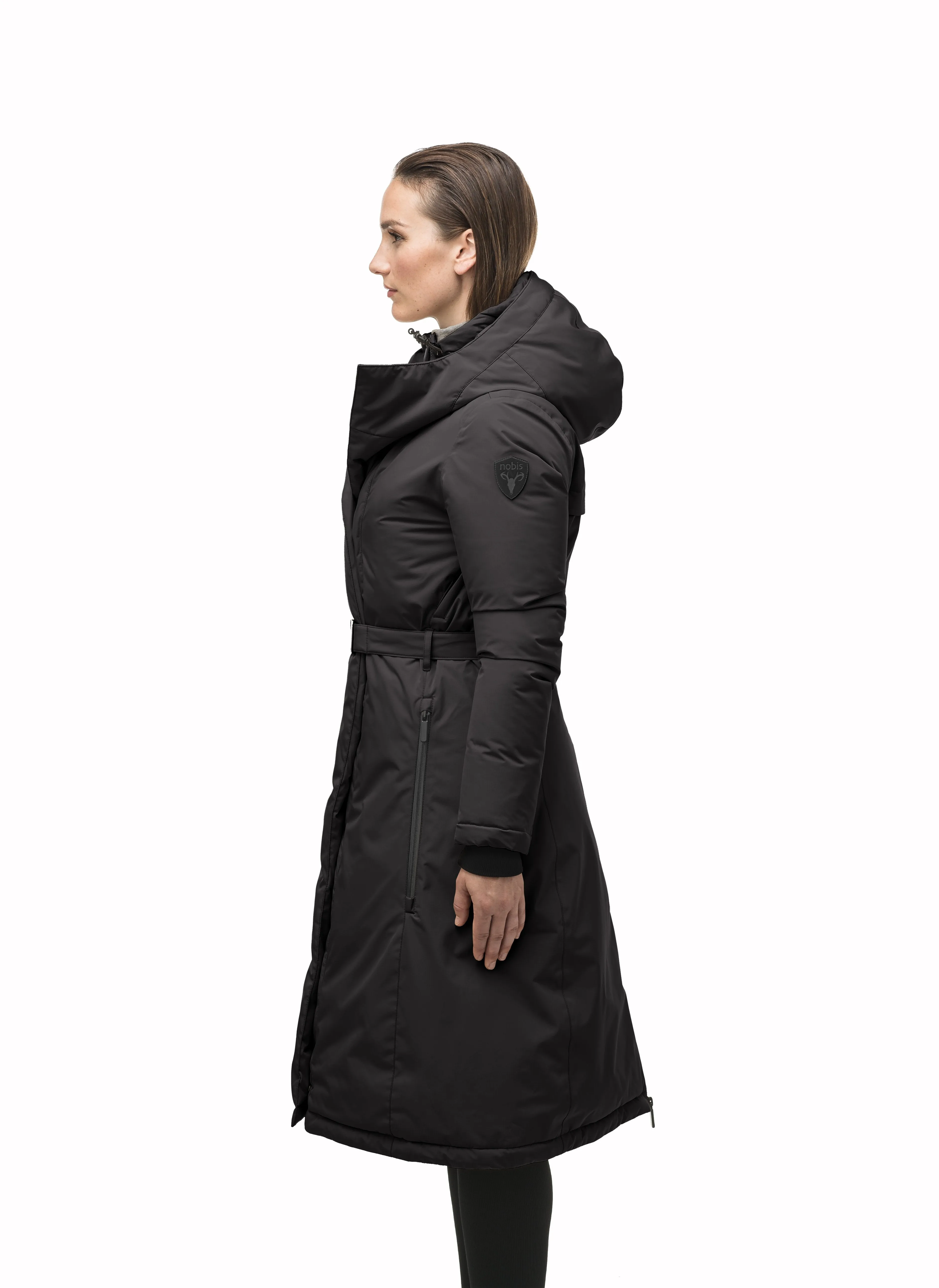 Lara Women's Belted Parka