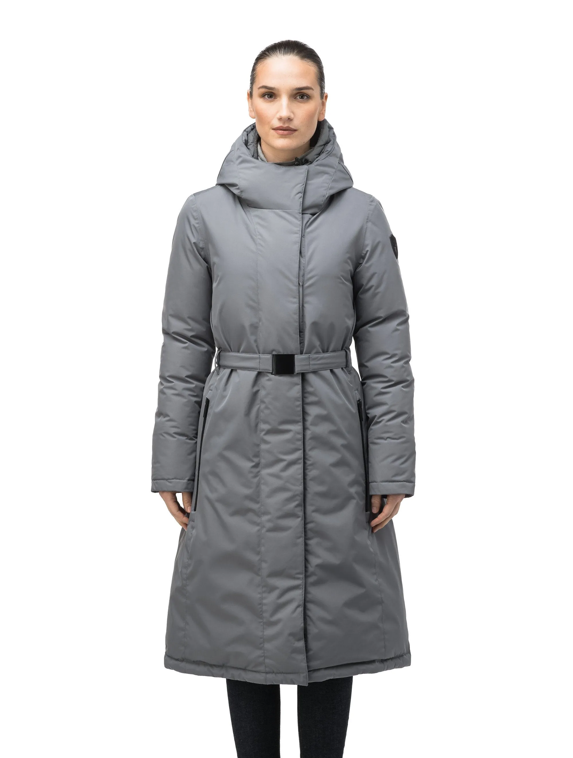 Lara Women's Belted Parka