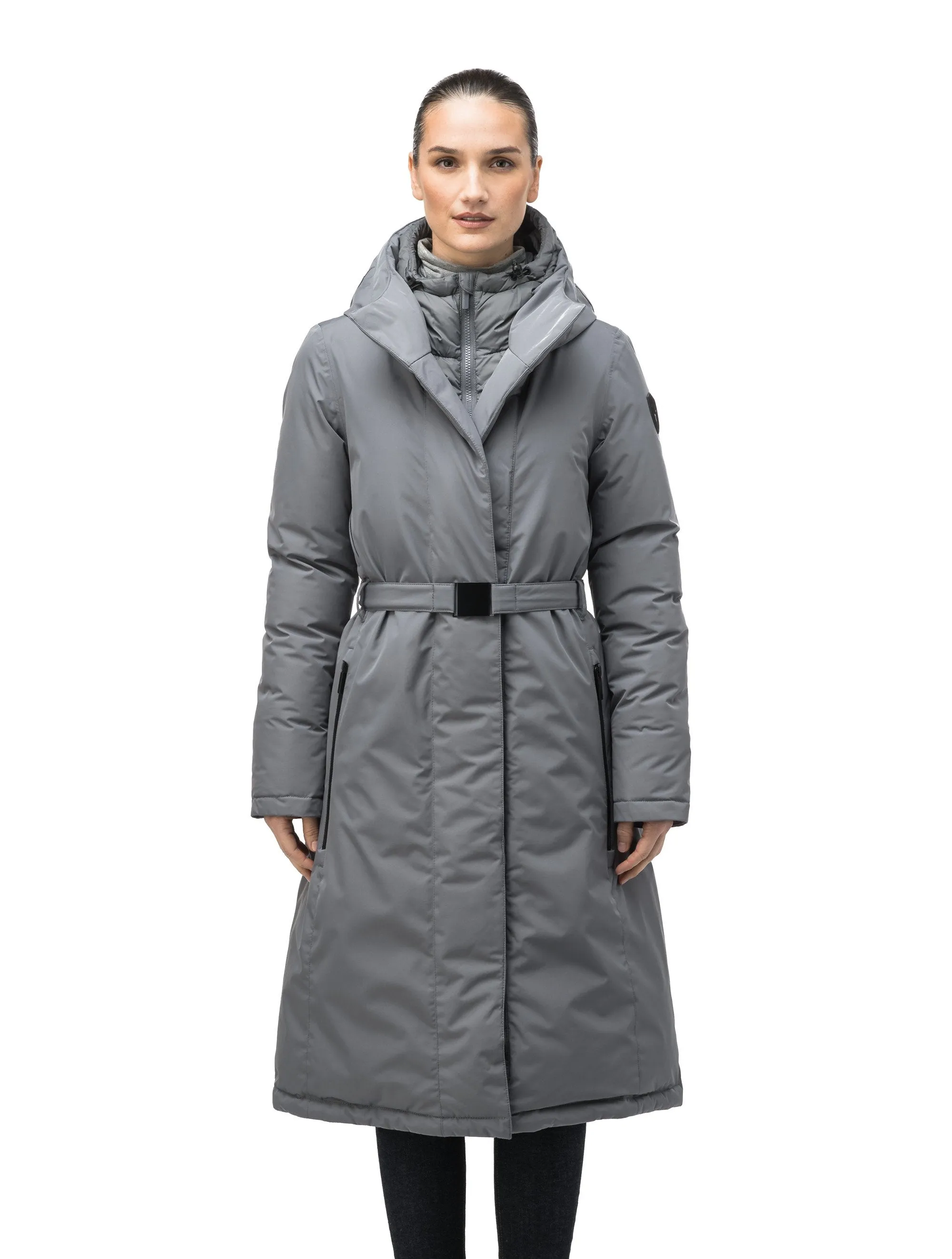 Lara Women's Belted Parka