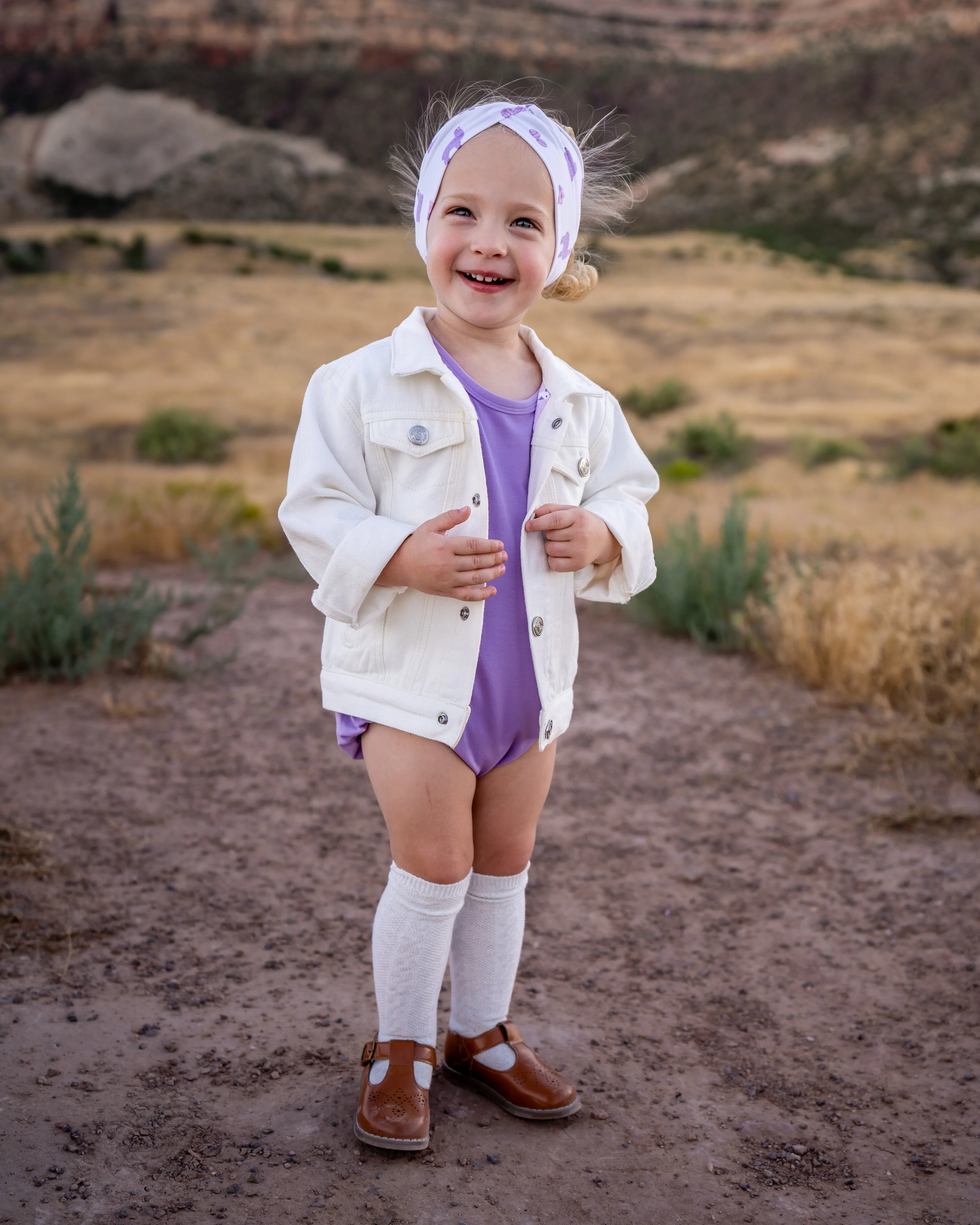 Lavender | Bubble Romper