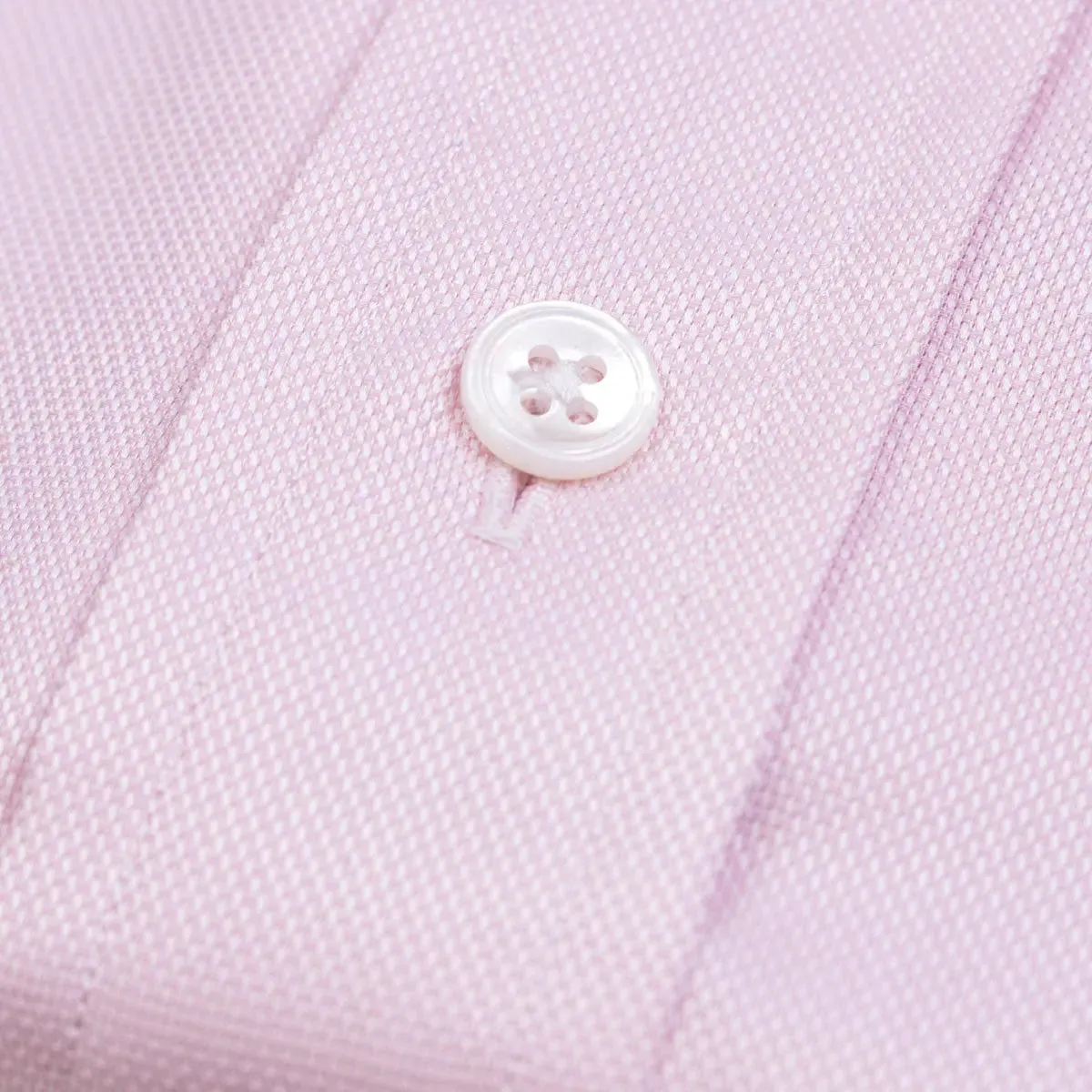 Light Pink Swiss Genio Voyage Cotton Oxford Shirt