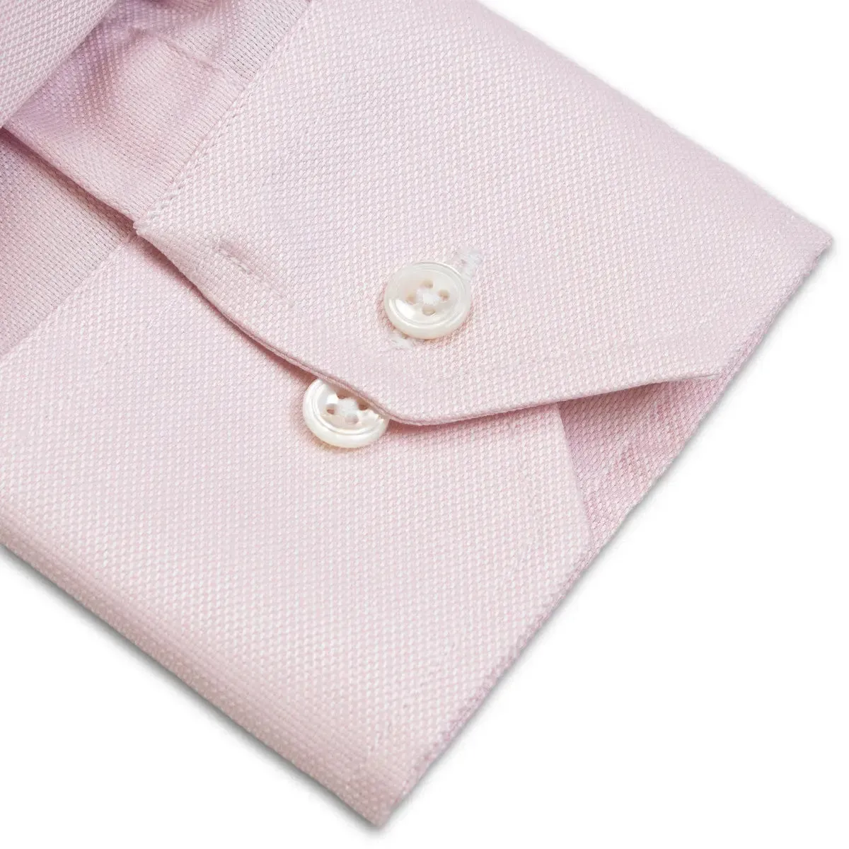 Light Pink Swiss Genio Voyage Cotton Oxford Shirt