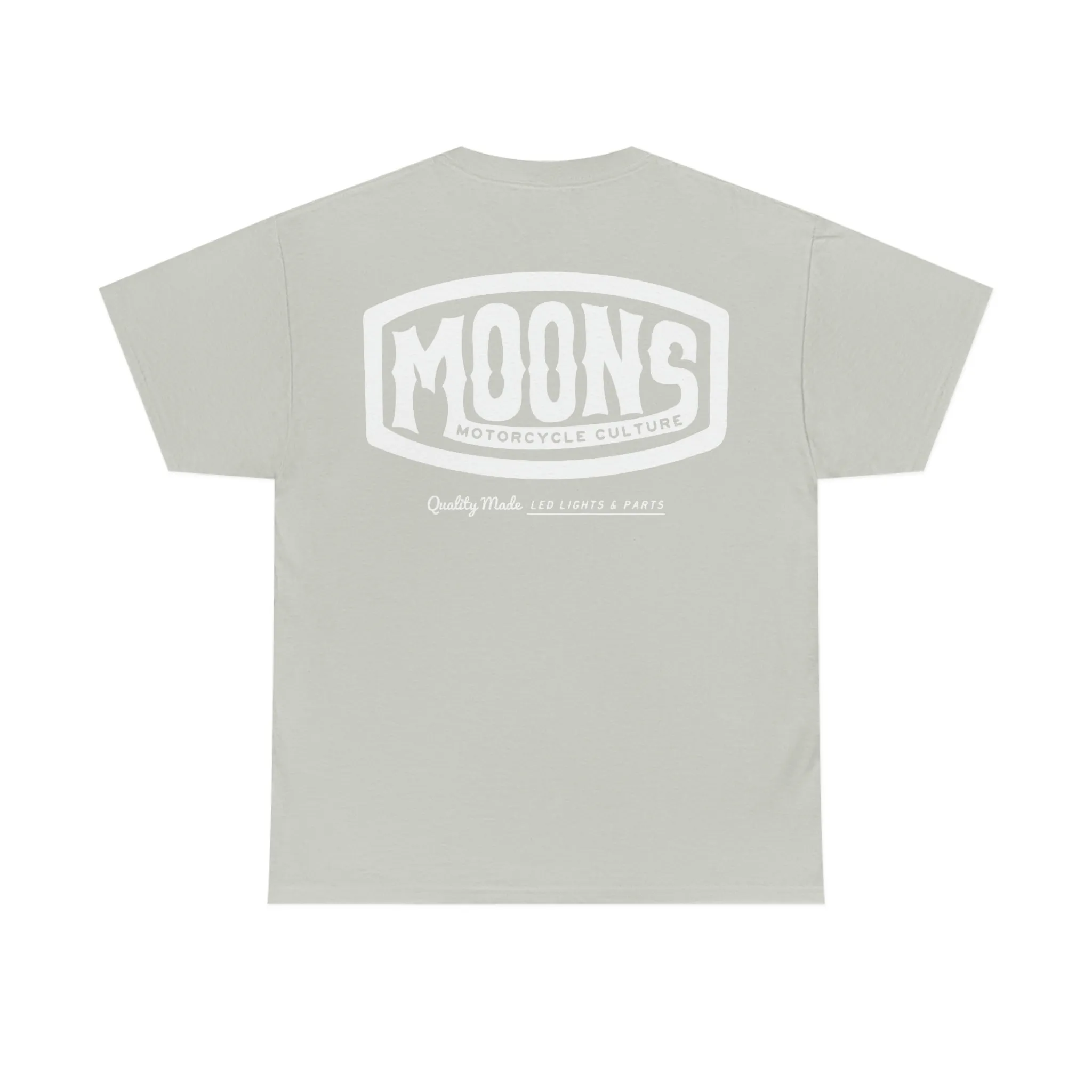 MOONSMC® Vintage Badge White Logo T-Shirt