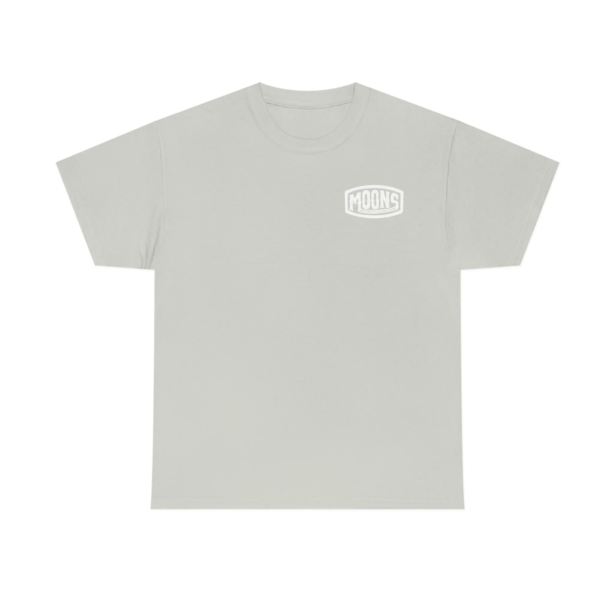 MOONSMC® Vintage Badge White Logo T-Shirt