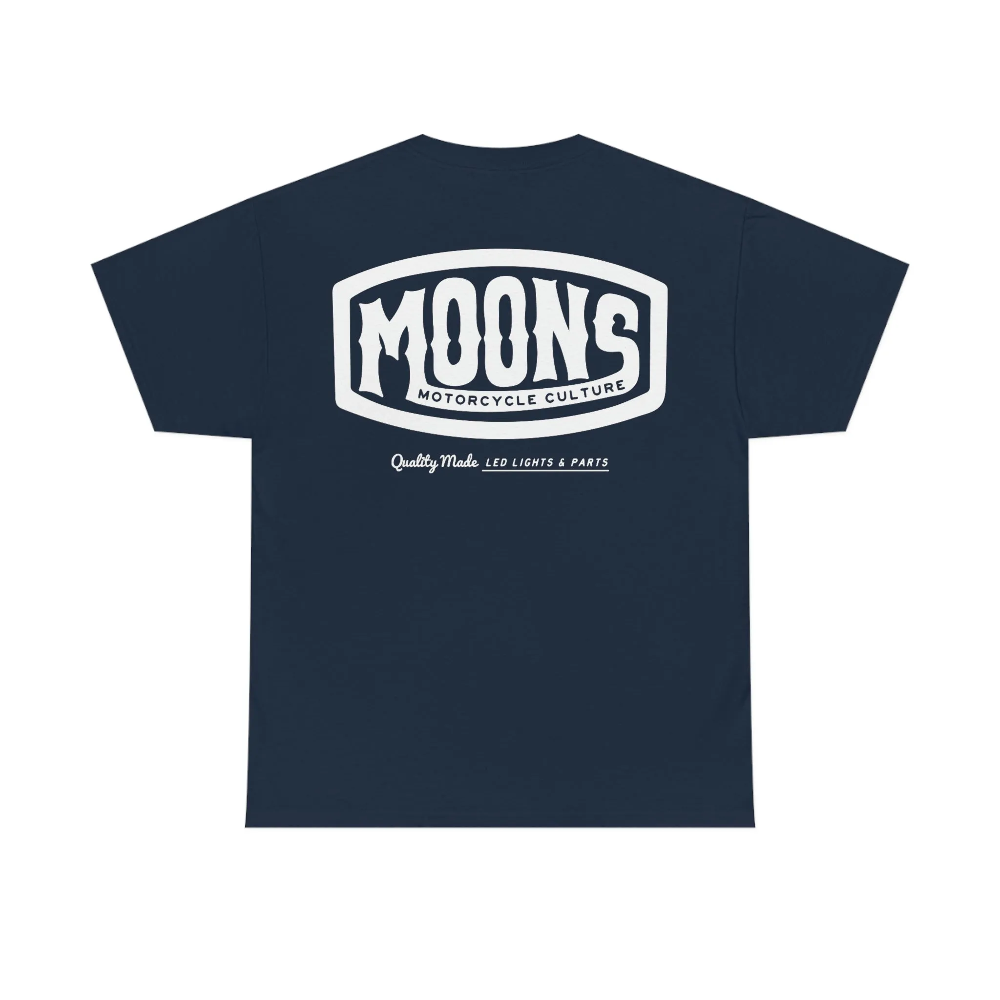 MOONSMC® Vintage Badge White Logo T-Shirt