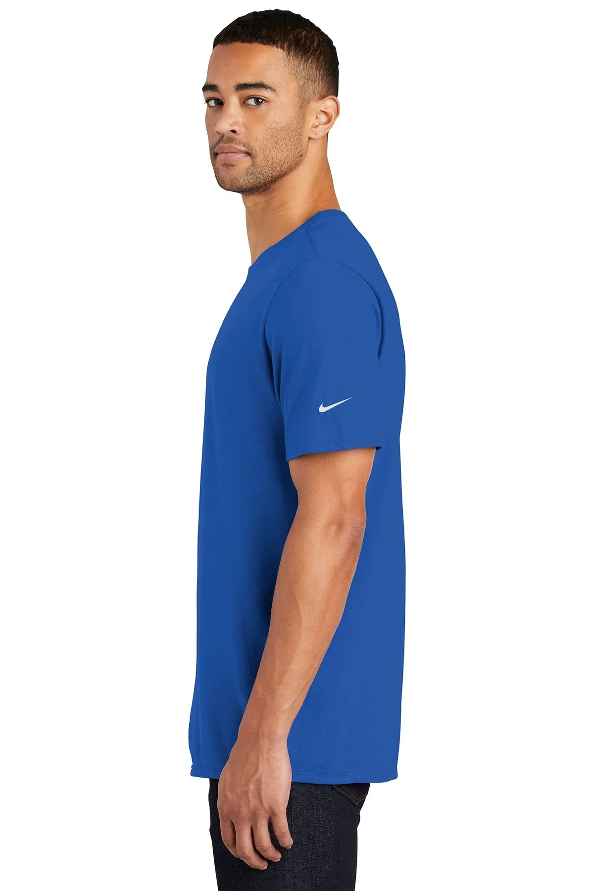 Nike Core Cotton Custom Tees, Rush Blue