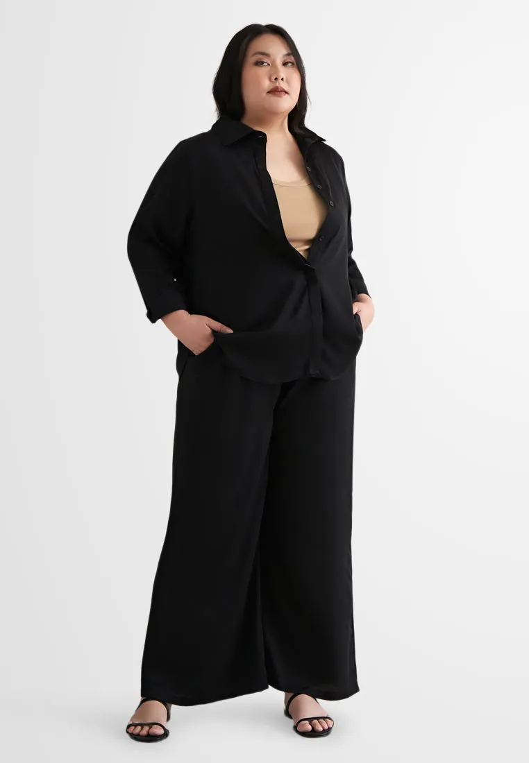 Palmira Smooth Wide Leg Pants