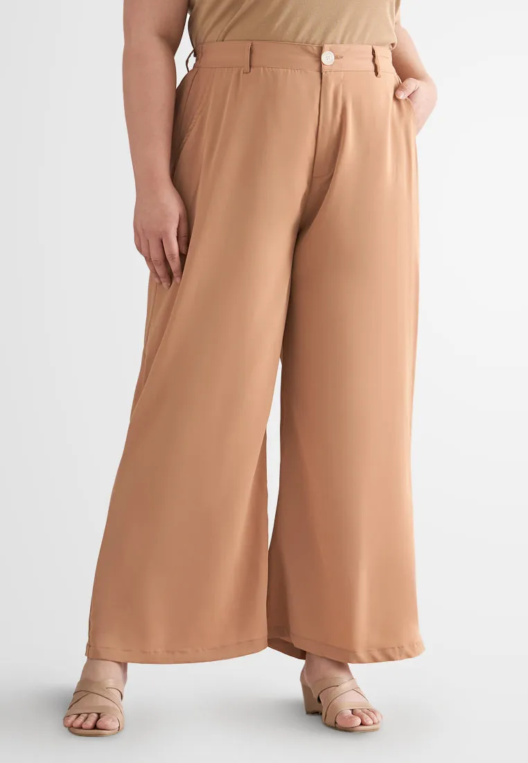 Palmira Smooth Wide Leg Pants