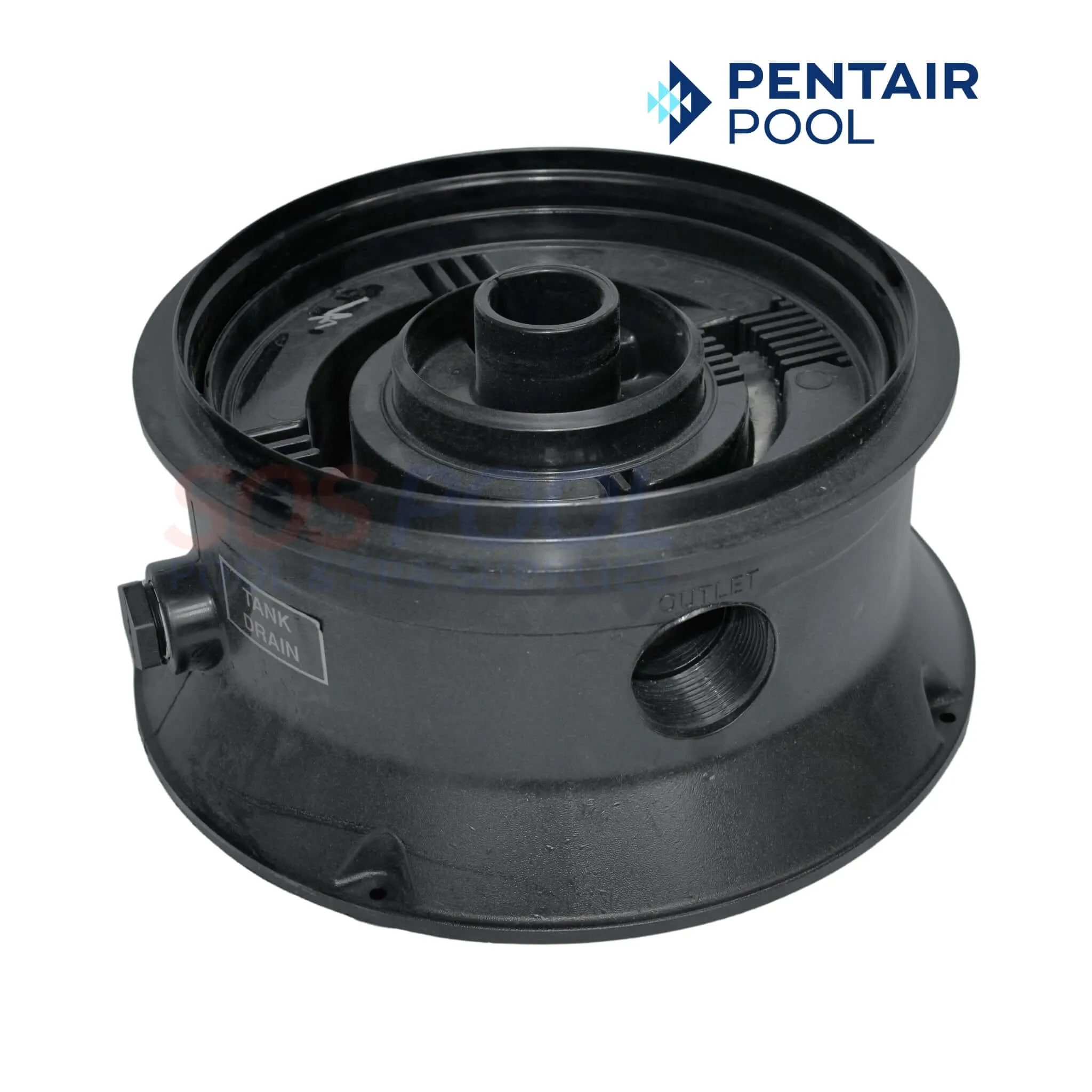 Pentair Base With Pipe Plugs For Posi-Flo Filters | WC104-78P