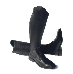 Rhinegold 'Elite' Luxus Black Soft Long Leather Riding Boots