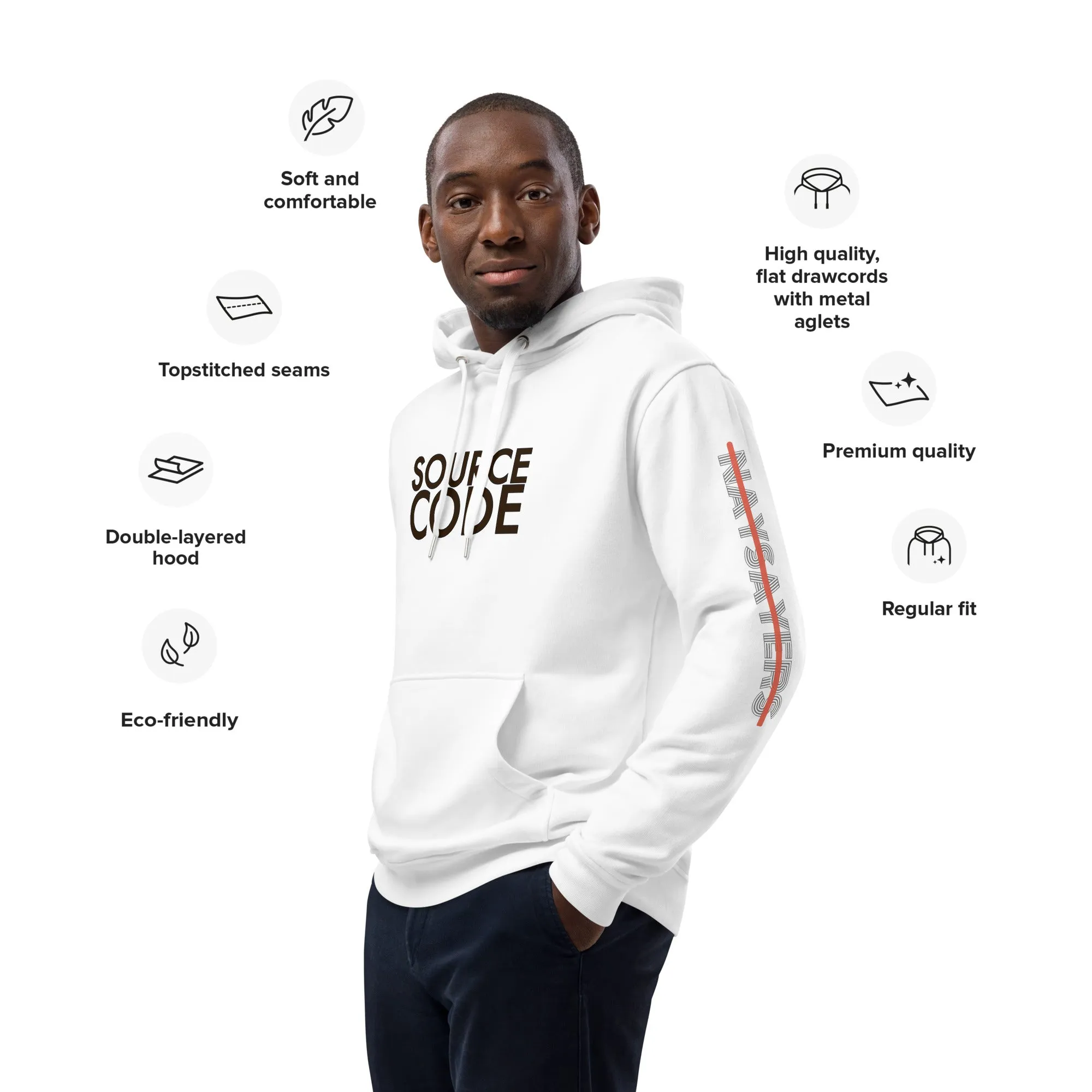 Source Code Premium eco hoodie