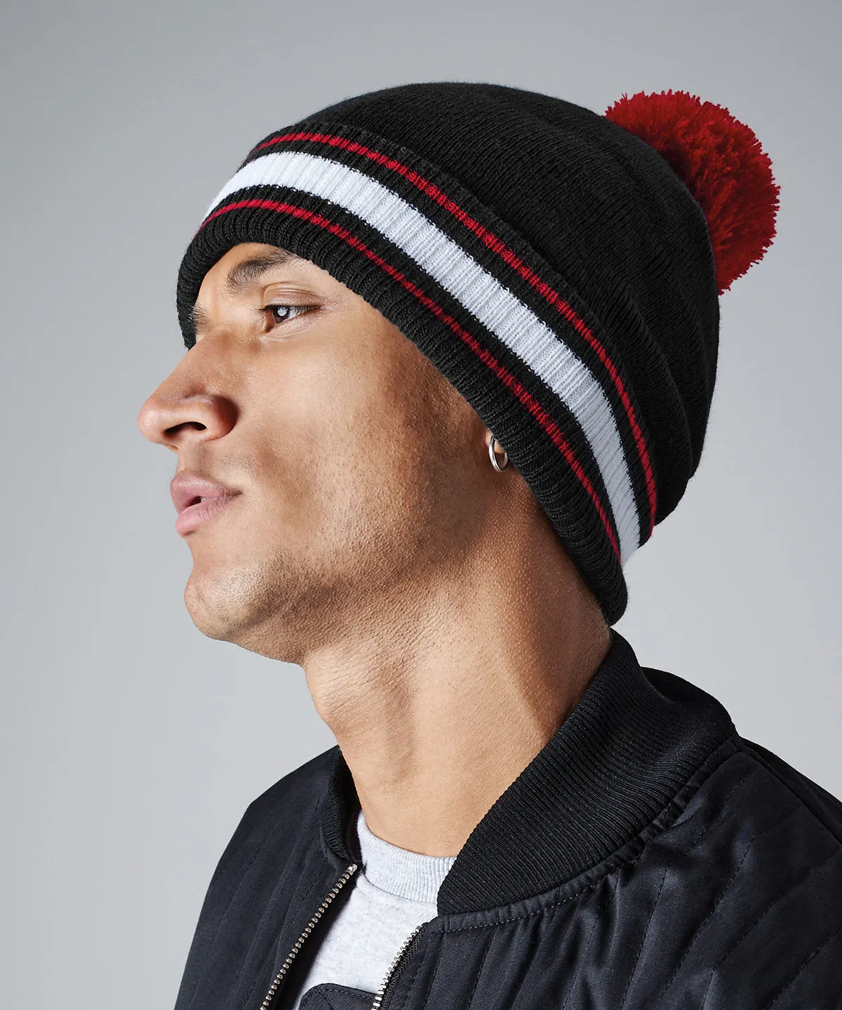 Stadium beanie | Black/White