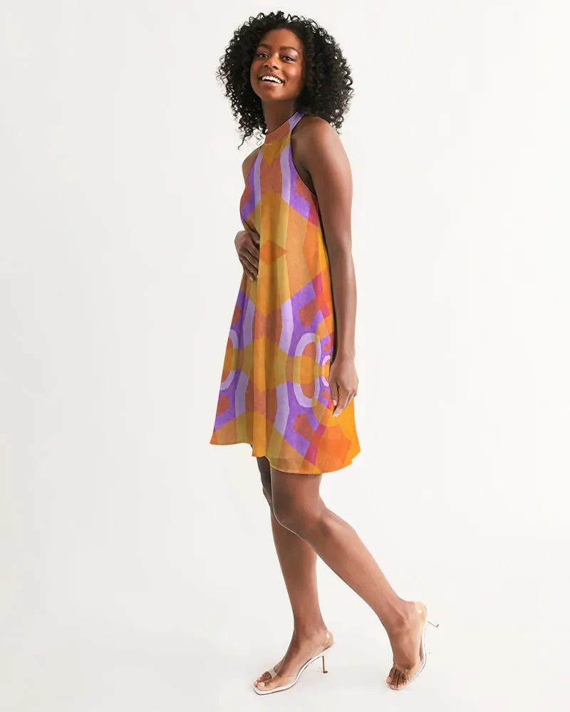 Sunrise Women's Halter Dress