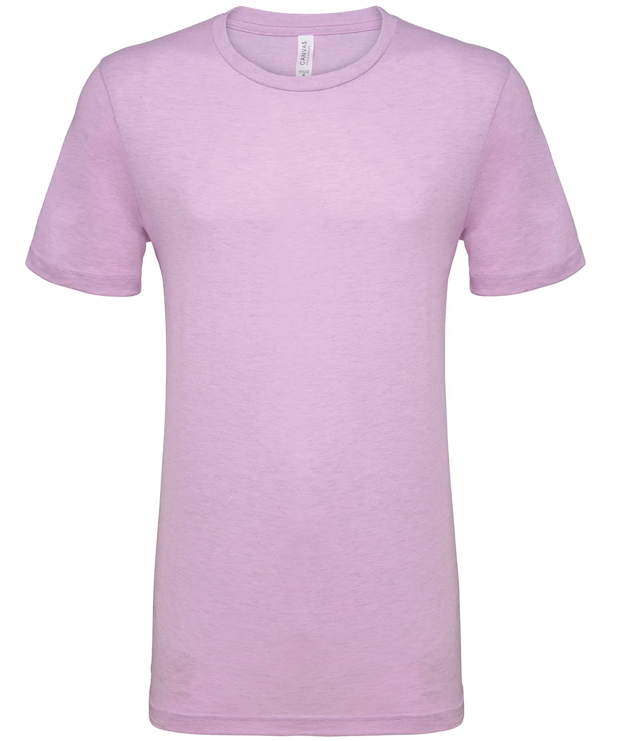 Unisex heather CVC short sleeve t-shirt | Heather Prism Lilac