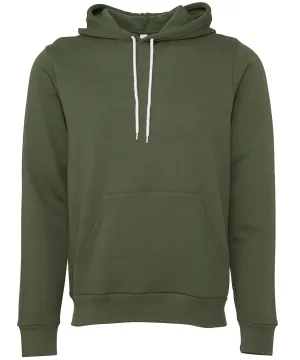 Unisex polycotton fleece pullover hoodie | Military Green