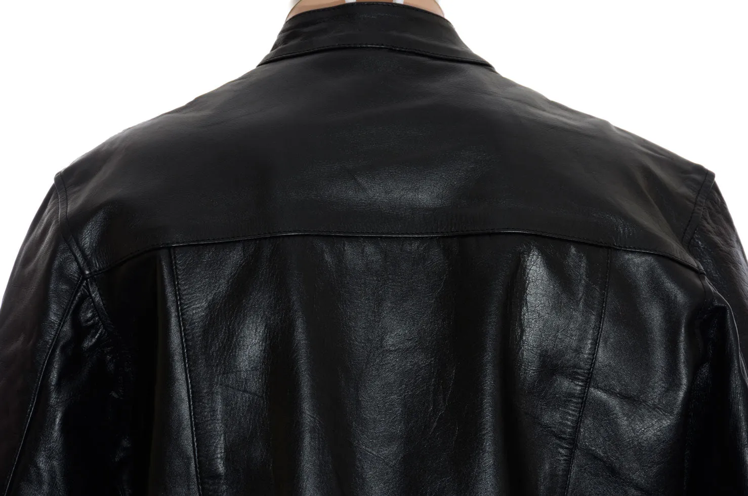 Victor Frankenstein Soft Black Leather Jacket