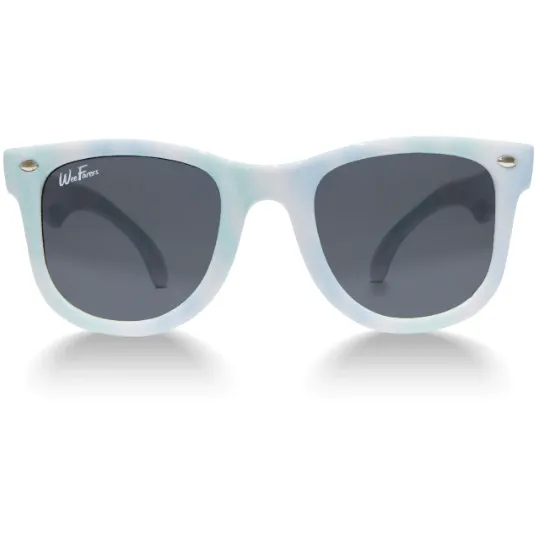 WeeFarers Polarized Sunglasses - Tie Dye Blue-Green