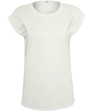 Womens extended shoulder tee | Ready For Dye